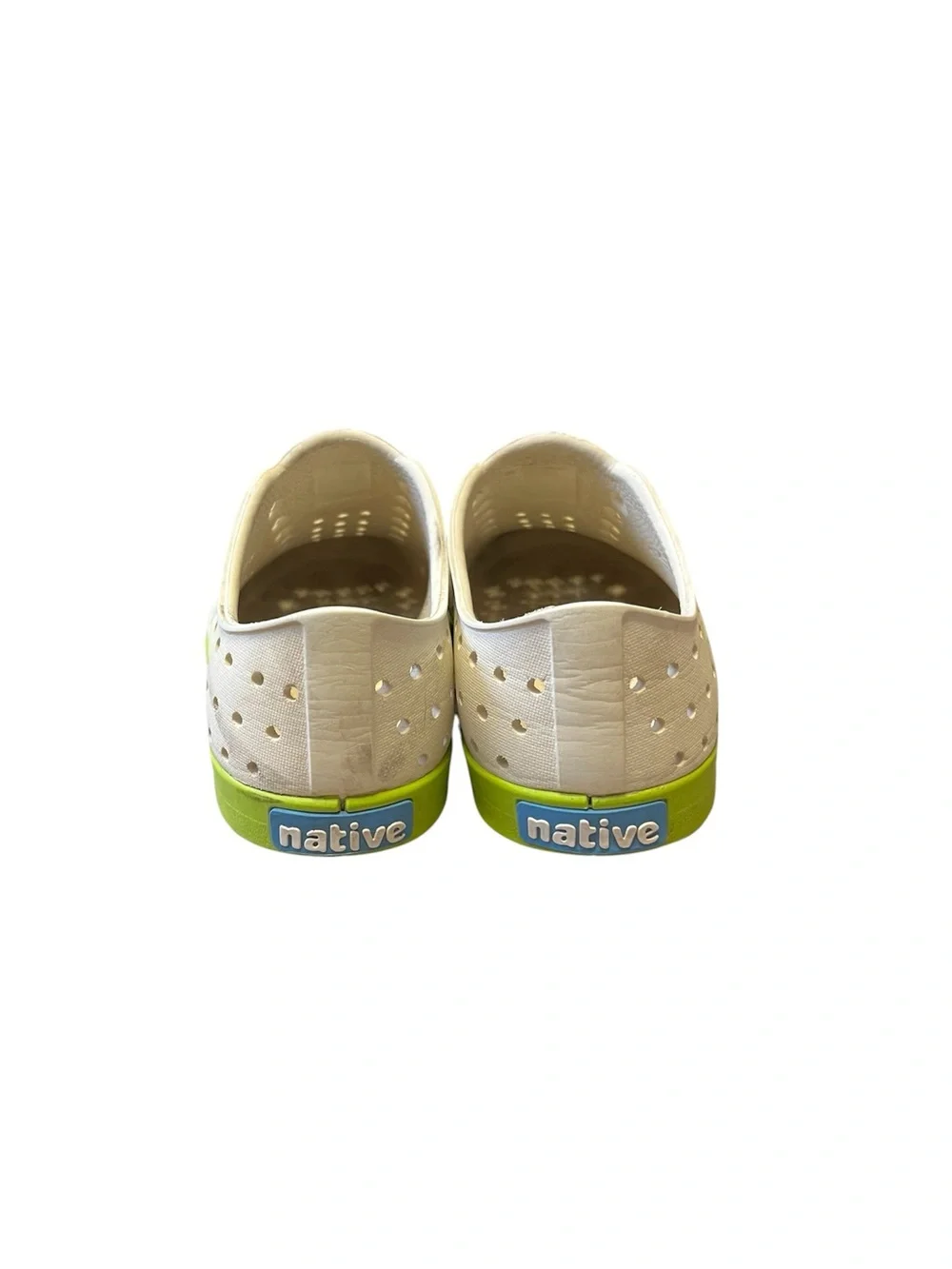 Native x Star Wars Baby Yoda / Gorgu Kids Boys Slip on Rubber Shoes Size 10